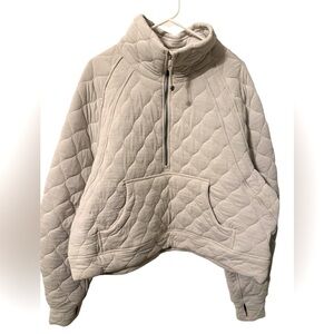 LULULEMON Scuba Oversized Quilted Half Zip SZXL/XXL
